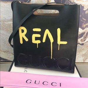 real gucci graffiti bag